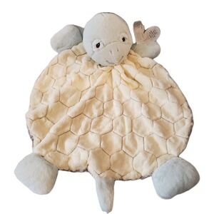 Nat & Jules Demdaco XLarge Plush Turtle Circle Security Blanket Lovey